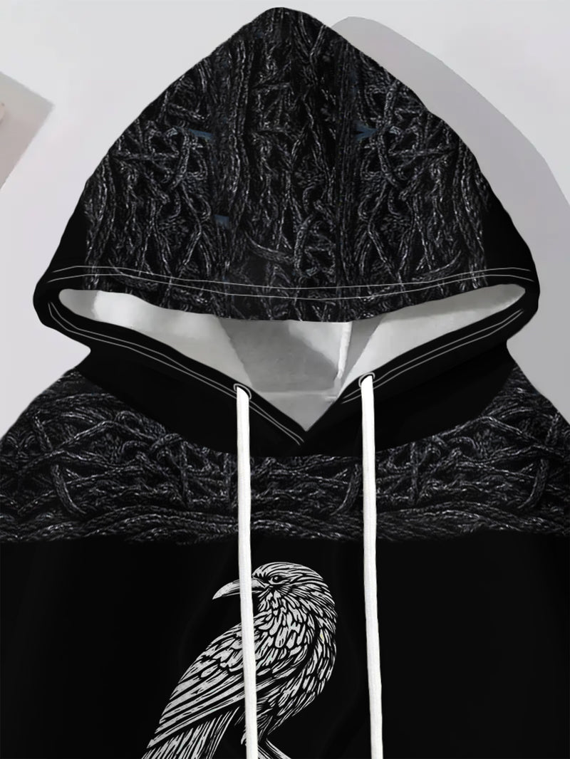 Women's Casual Hoodie with Silver Thread.