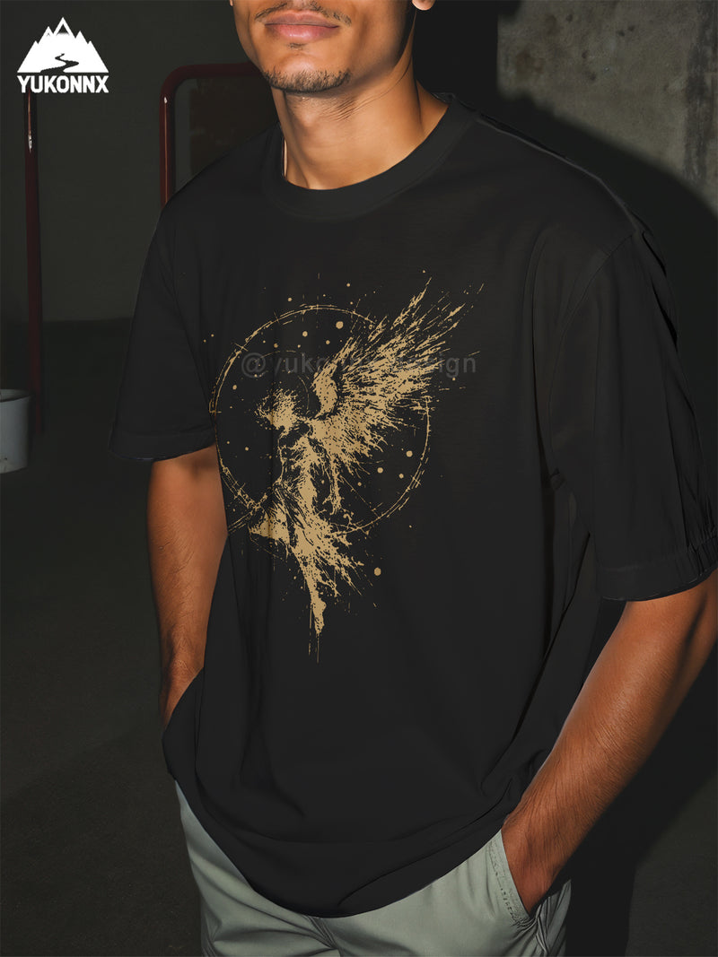 Men's Casual Crew Neck Short T-Shirt.