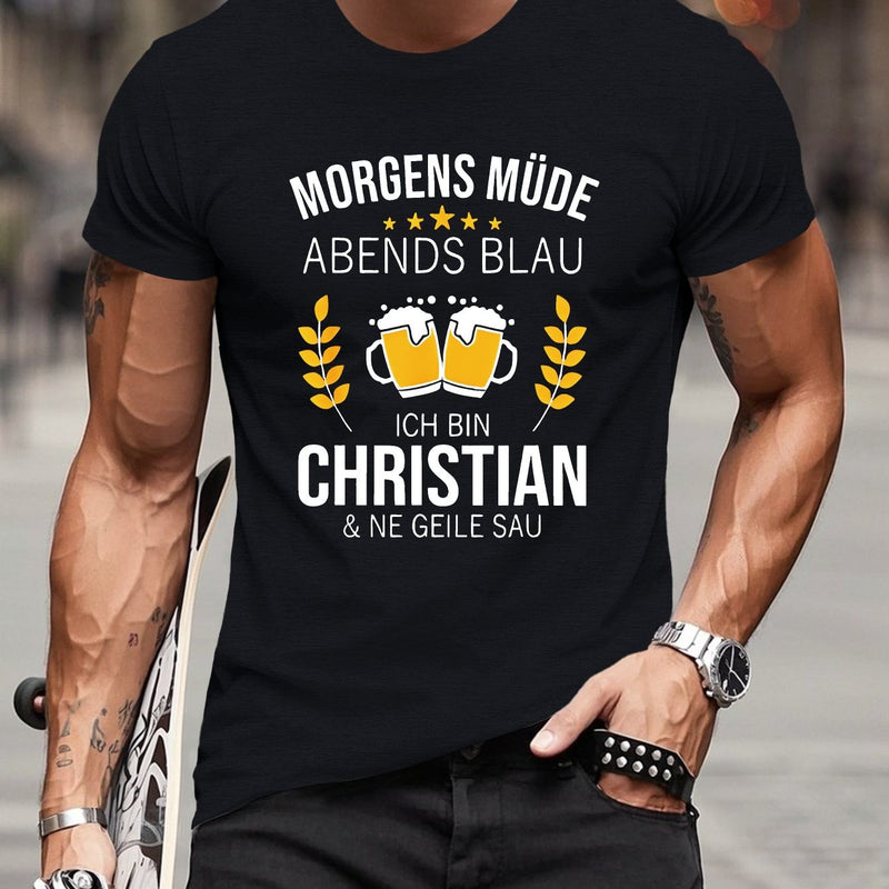 Men's Short Sleeve T-Shirt for Summer.