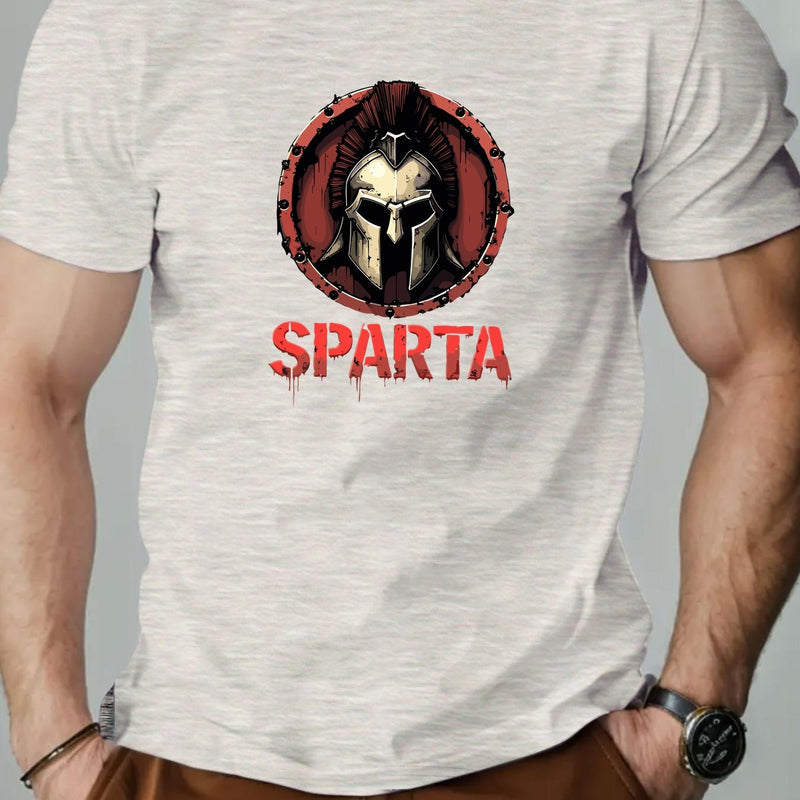 Men's Casual Crew Neck Short Sleeve T-Shirt.