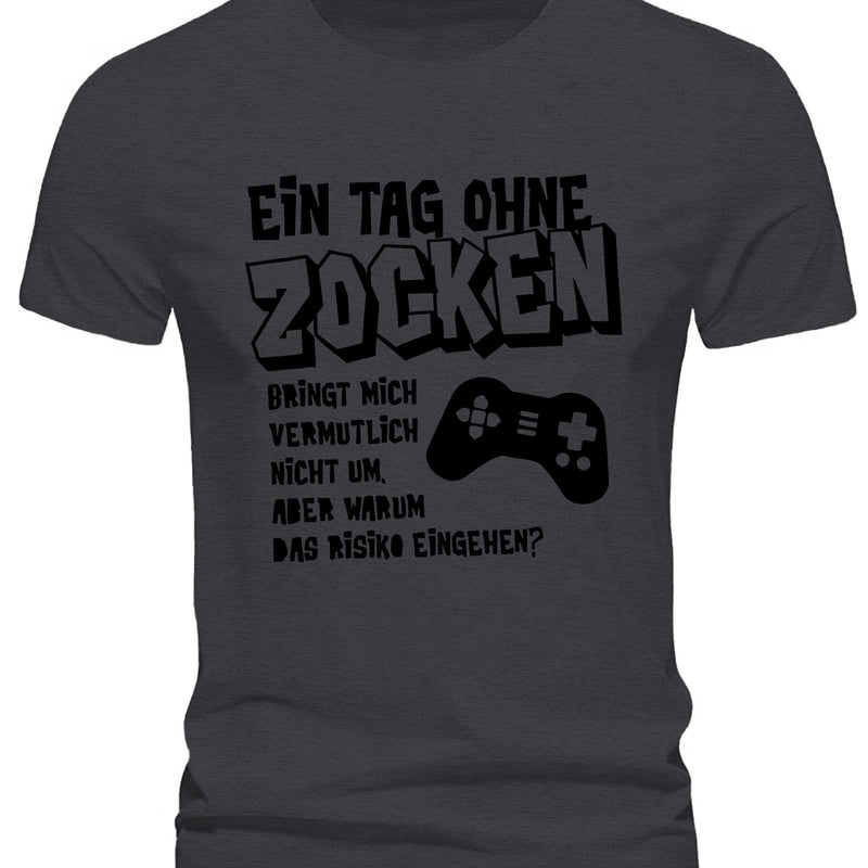Men's Short-Sleeve Summer T-Shirt with German Streetwear Design.