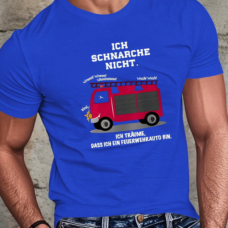 Men’s Humorous Short-Sleeved Summer T-Shirt.