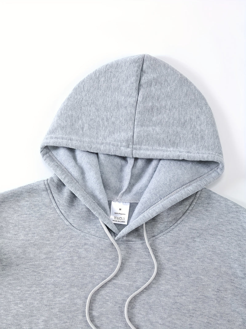 Men's Casual Polyester Hoodie.