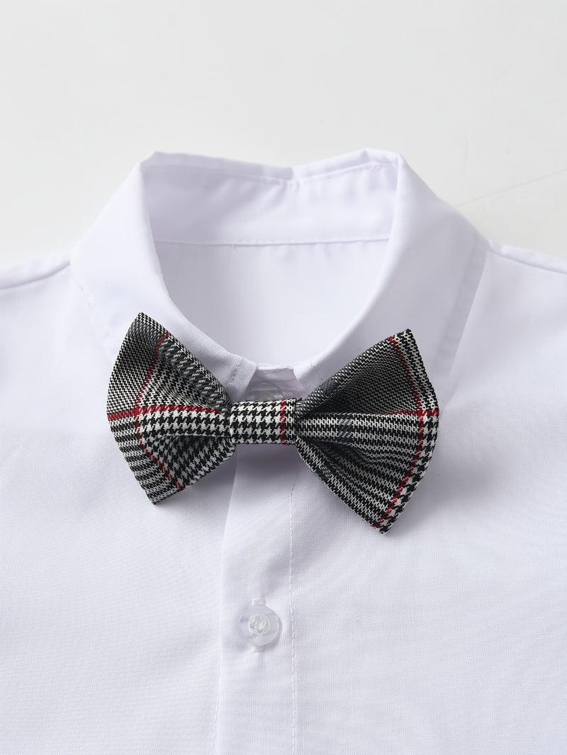 Gentleman Cute Baby Spring And Autumn 4pcs Set for Boys.