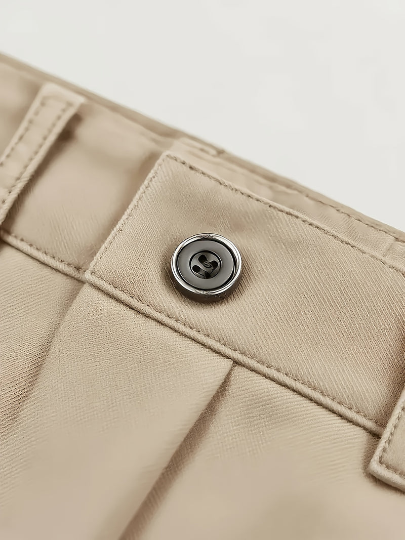 Men's Two-Piece Suit Set, Including Jacket and Trousers.