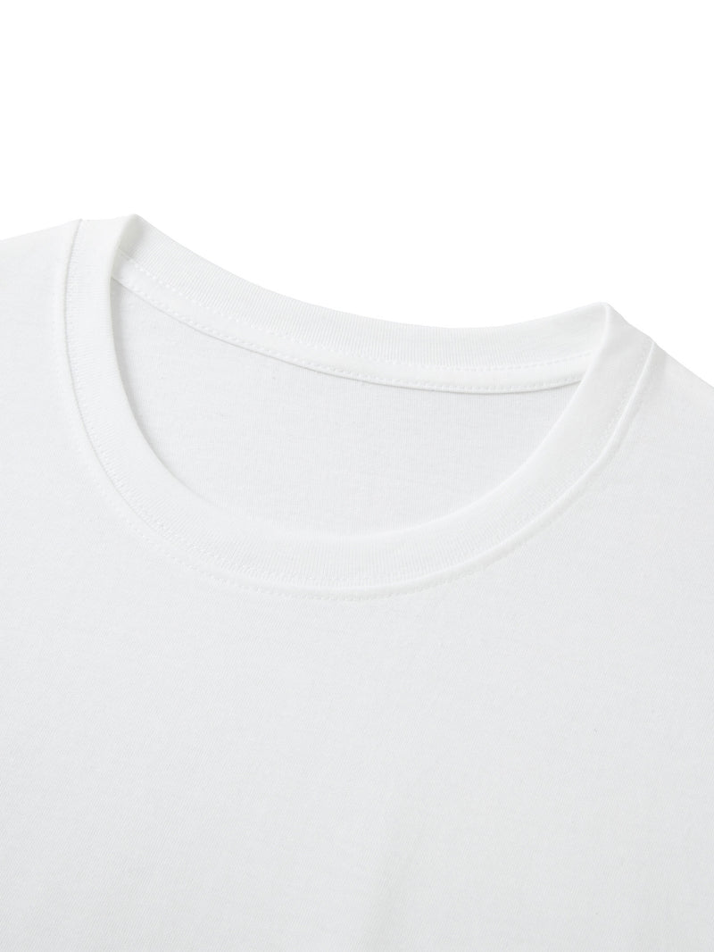 3pcs Men’s Cotton T-Shirts Casual Crew Neck.