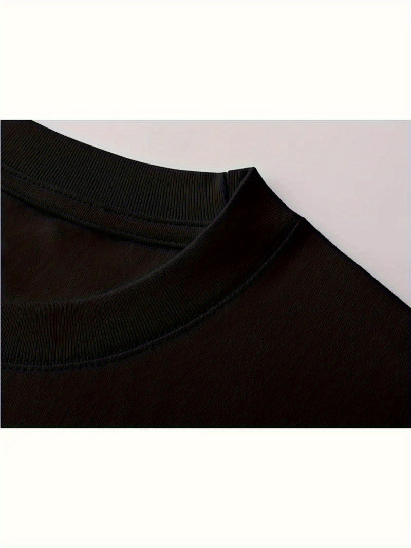 Men's Casual Crew Neck T-Shirt.
