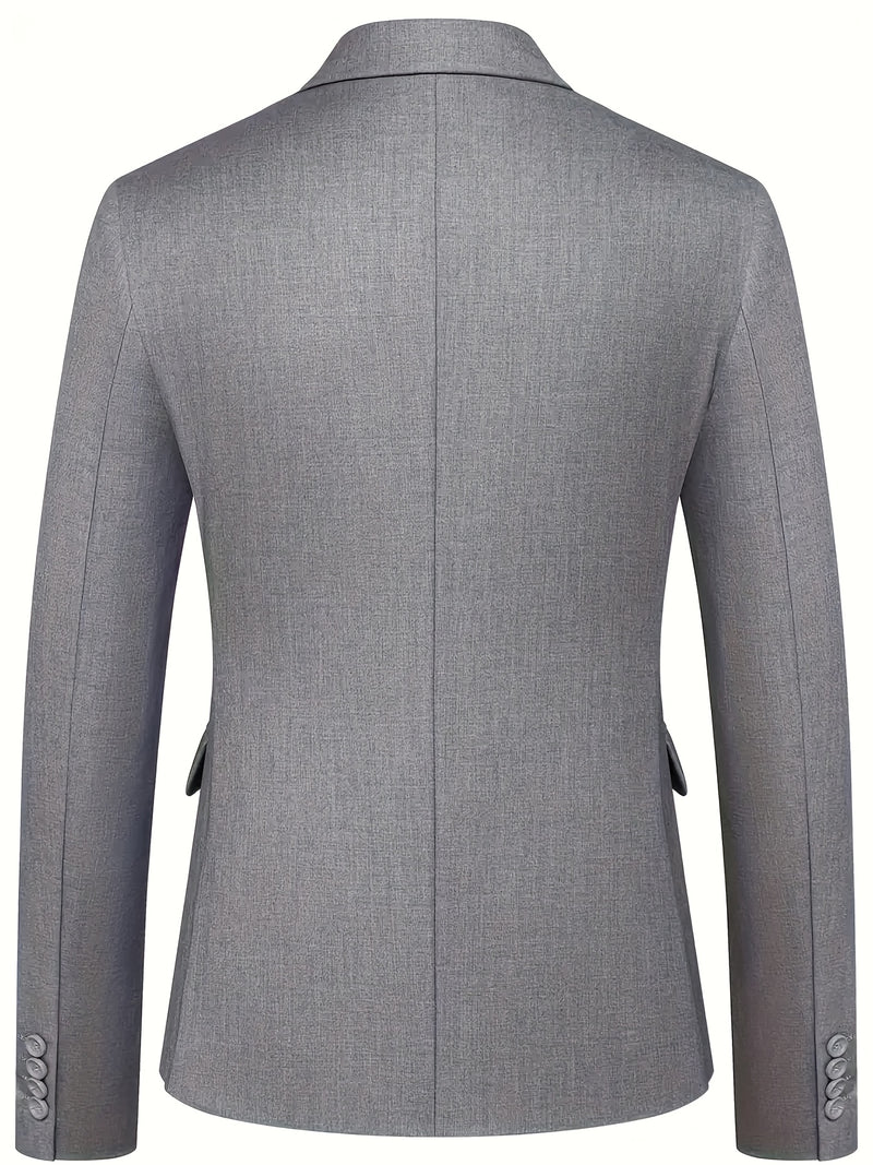 Men's Premium Dark Grey Suit Set.