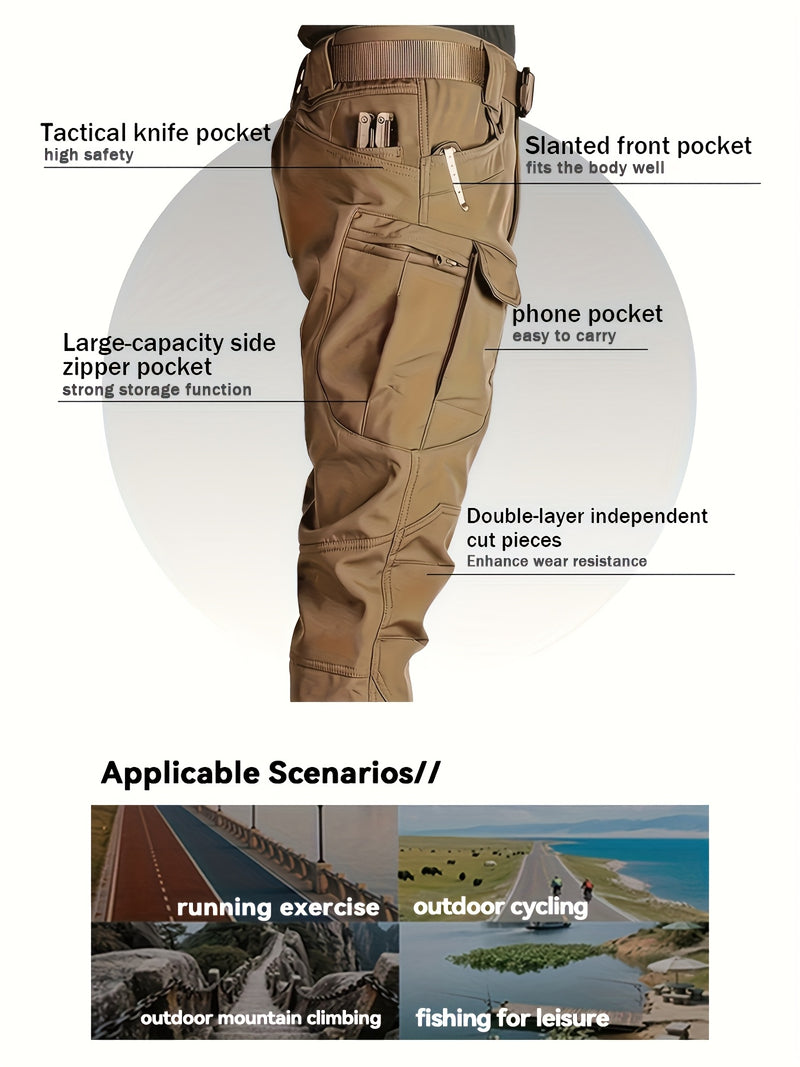 2pcs Men's Suit Jacket and Work Pants Tactical.