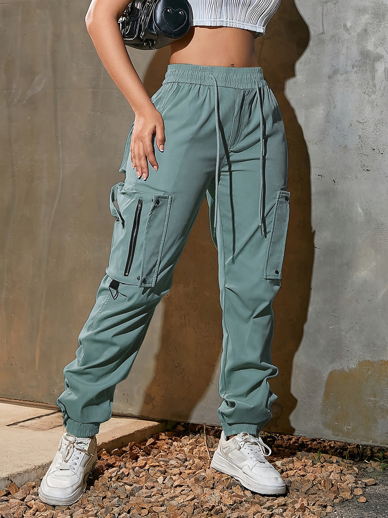 Women's High-Waisted Loose Overalls: Casual, Fashionable, and Comfortable.