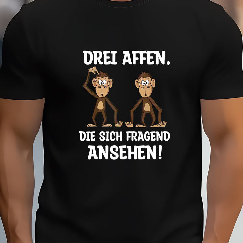 Men's Retro Funny German Quote T-Shirt.