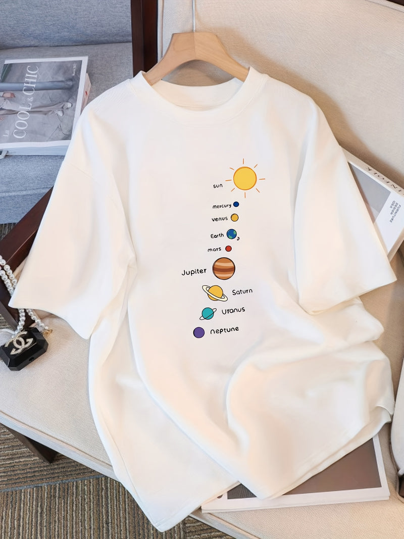 Women’s Trendy Brand Short-sleeve T-shirt.