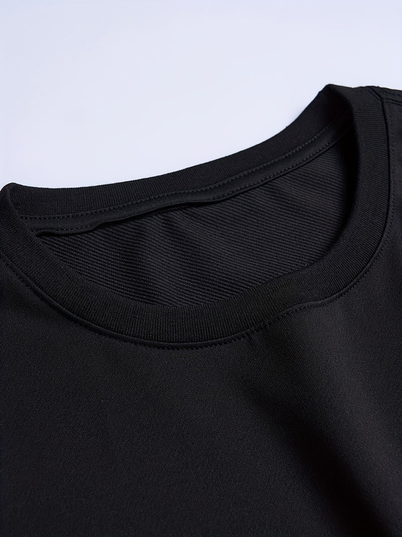 Crew Neck T-Shirt: If You Try to Scare Me, I'Ll Be Breast-Fed Scared!