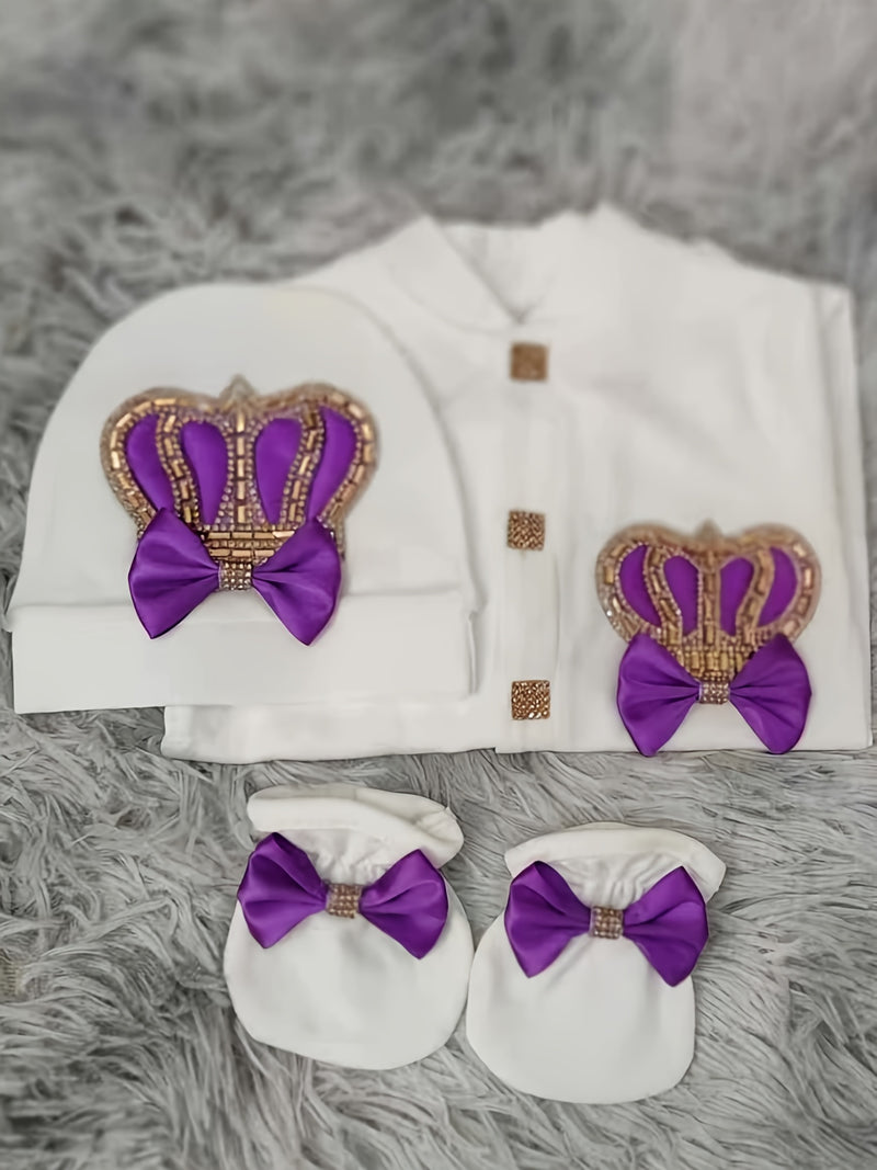 4pcs Set of Baby Newborn Baptism Gift.