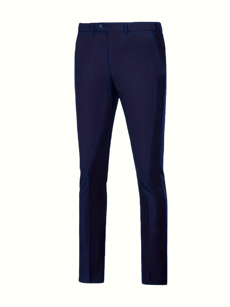 Men's Premium Two-Piece Suit, Jacket + Pants, Ideal for Formal Wear.