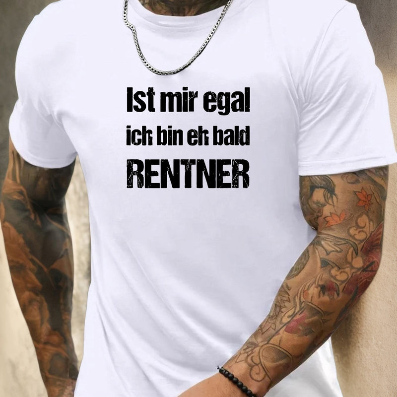 Men's German Slogan T-Shirt.
