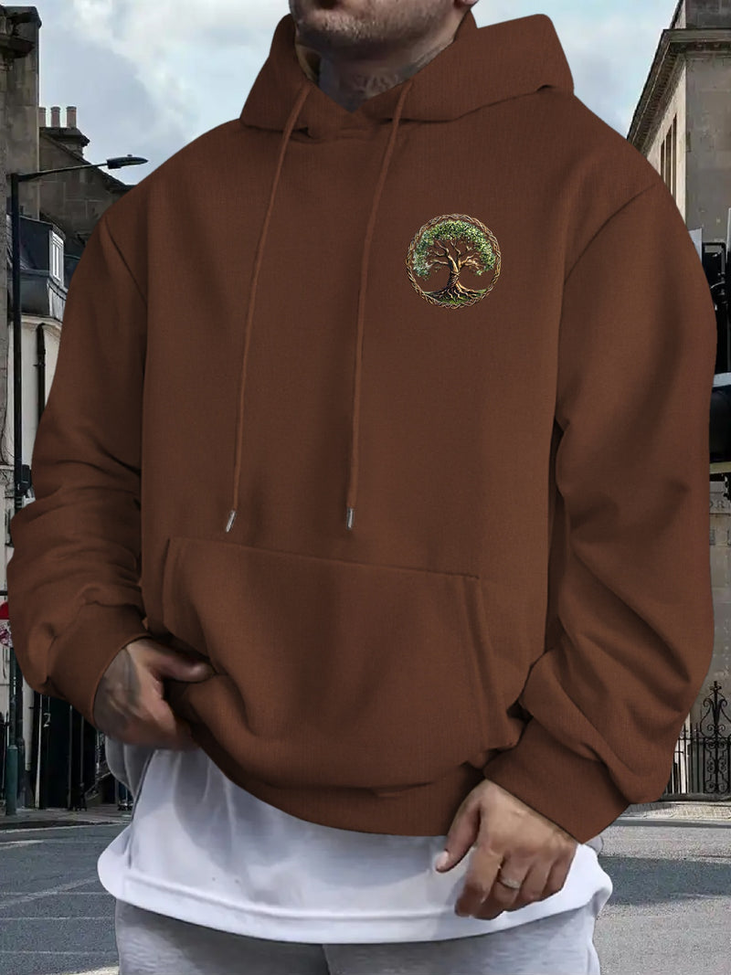 Men's Hooded Sweatshirt.