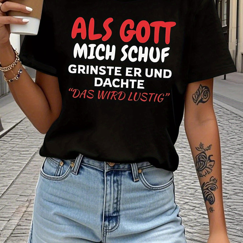 Women's T-Shirt Comfort Fit.