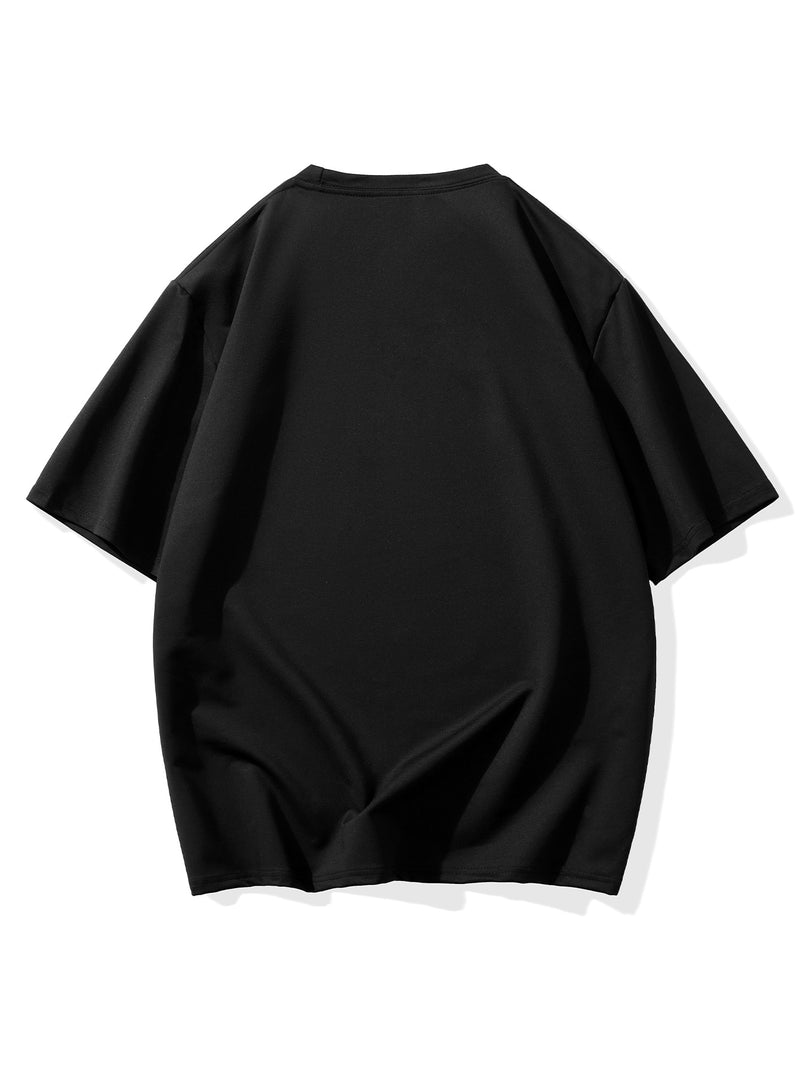 Women's Fashion Printed Round Neck Short Sleeve T-Shirt.