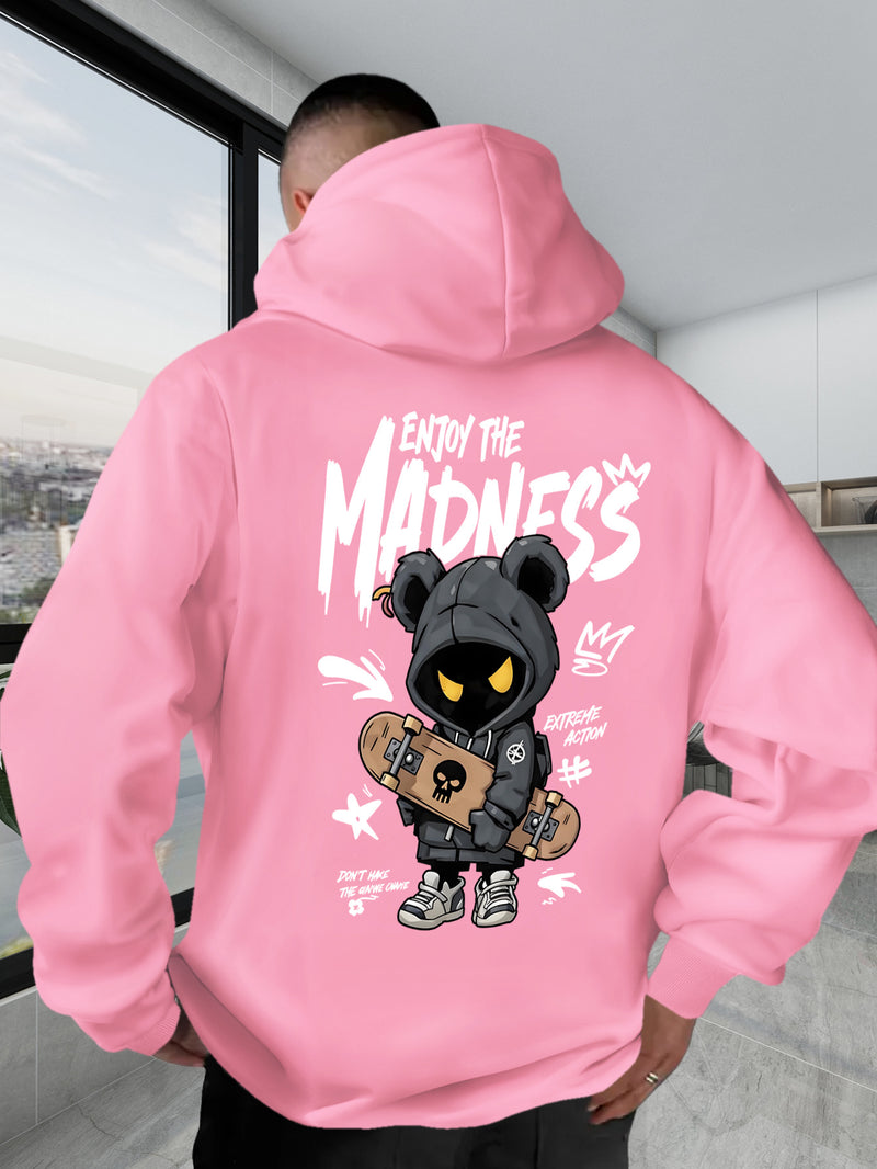 Men's Hooded Sweatshirt.