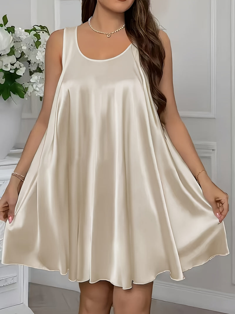 3pcs Women's Sexy Sleeveless Nightgown Set.