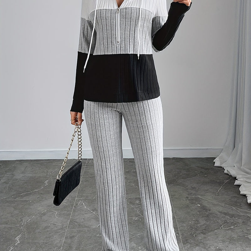 Elegant Directional + Women's Pants Suit.