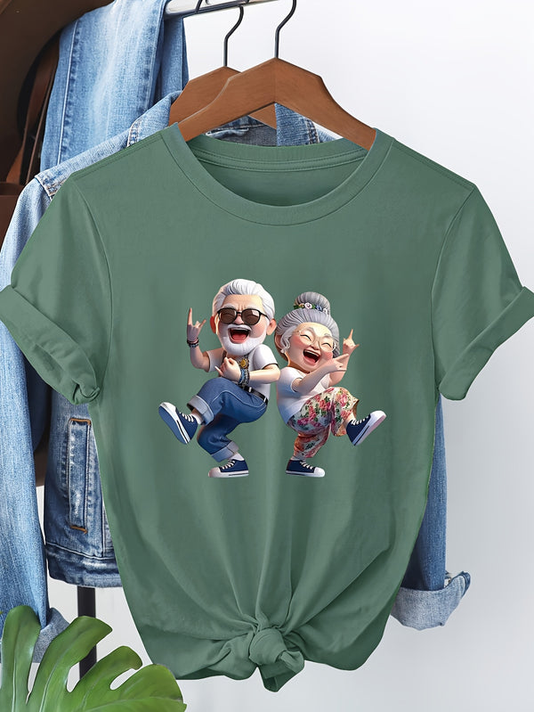 Women's Pure Comfortable T-shirt.