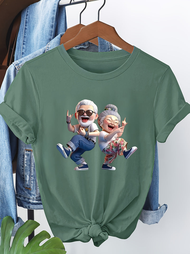 Women's Pure Comfortable T-shirt.