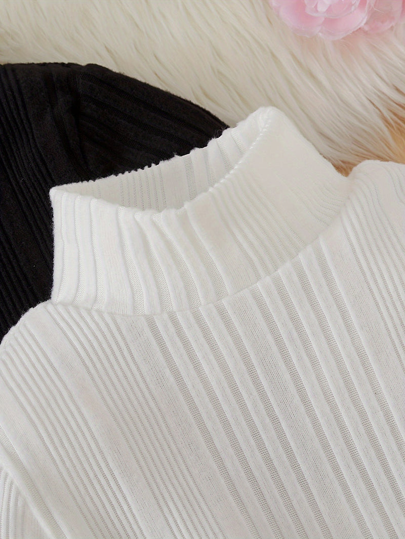 2pcs Set Boys Long-sleeve Sweater.