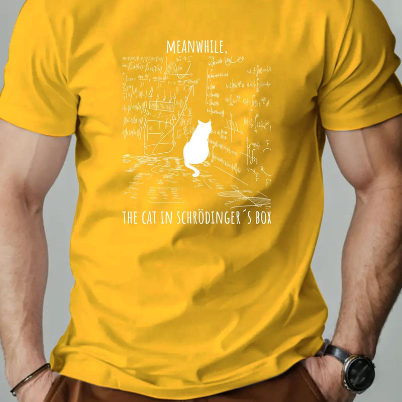 Men's Short-Sleeve T-Shirt with a Kitten Pattern for Summer Casual Wear.