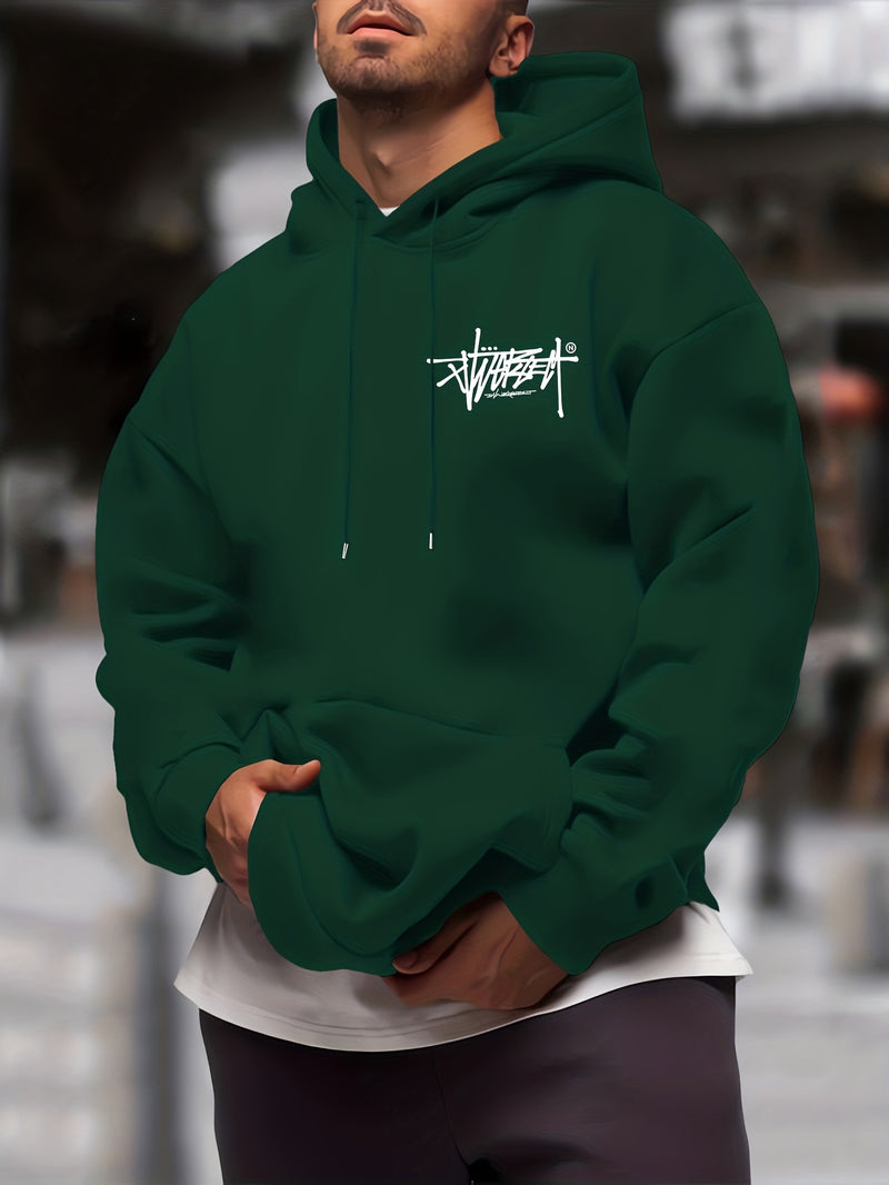 Men's Trendy Autumn-Winter Hooded Sweatshirt.
