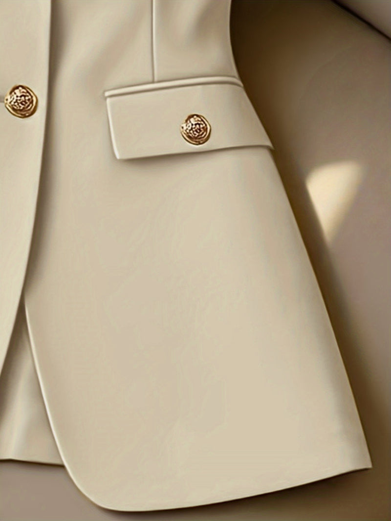 Ladies New Spring, Autumn And Winter Business Elegant Lapel Suit Vest.
