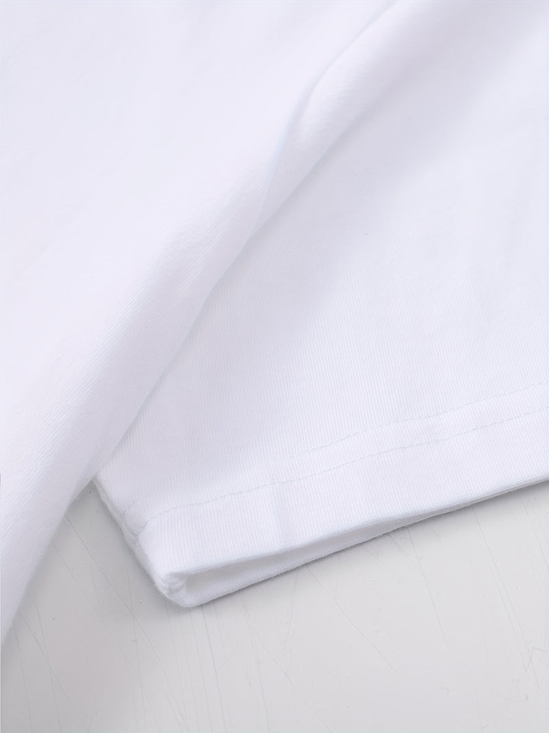 7pcs Men's Premium Cotton Short-Sleeve T-Shirts.
