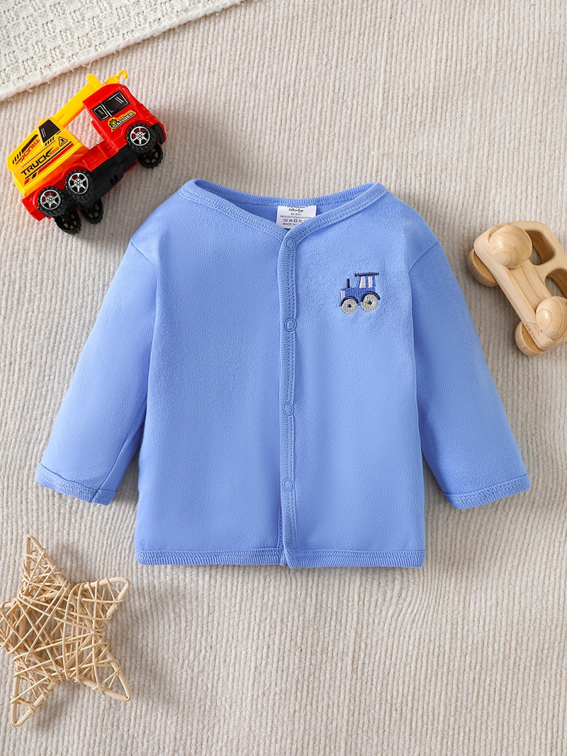 8pcs Newborn Baby Boy Bodysuit Set.