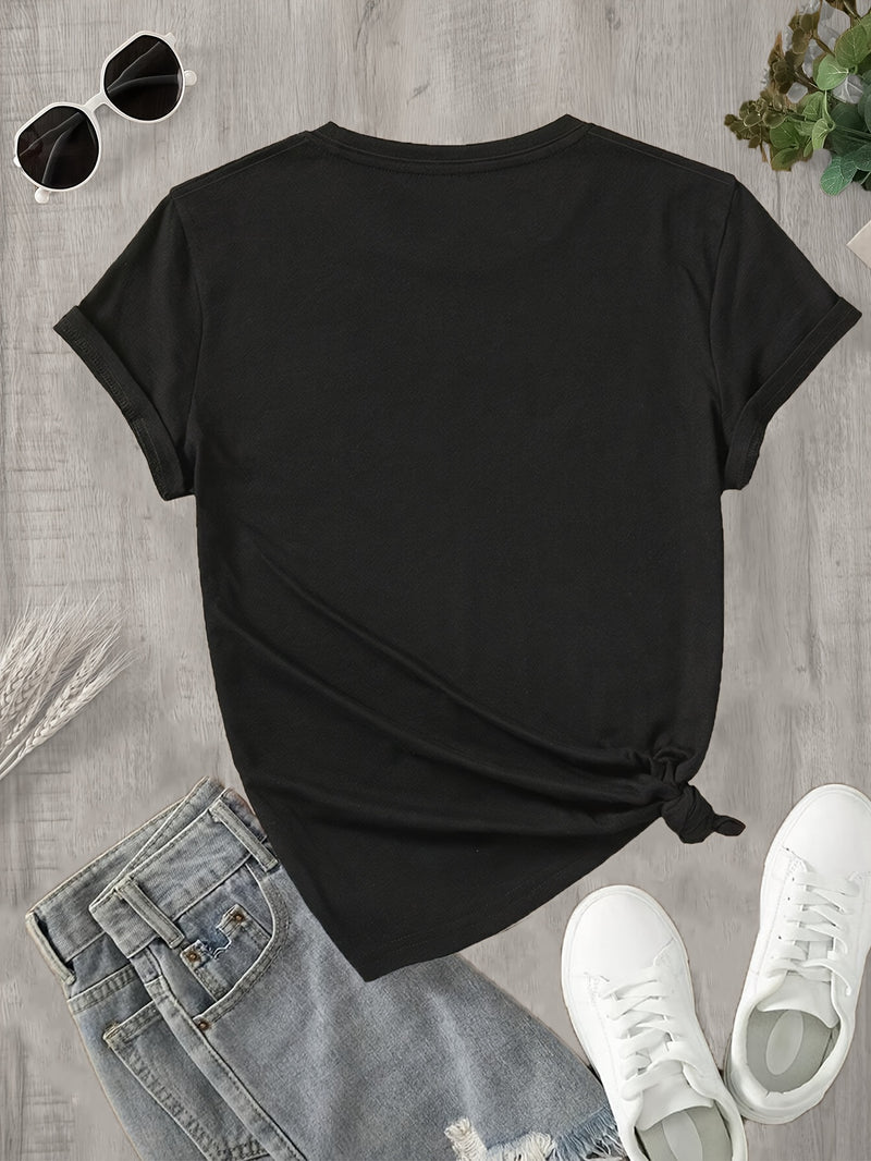 Women's Graphic Print T-Shirt.