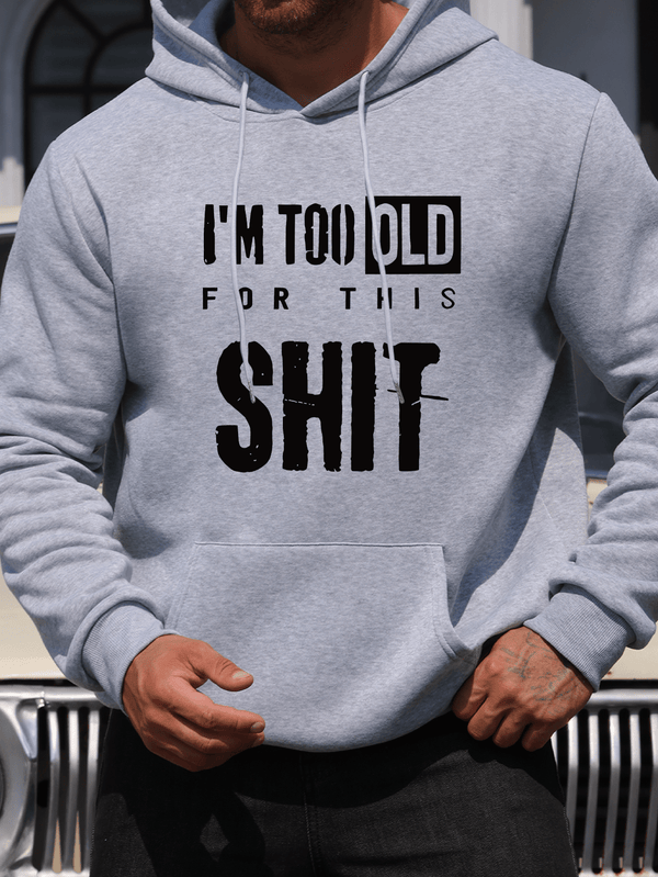 Men's Hooded Sweatshirt New Fashionable.