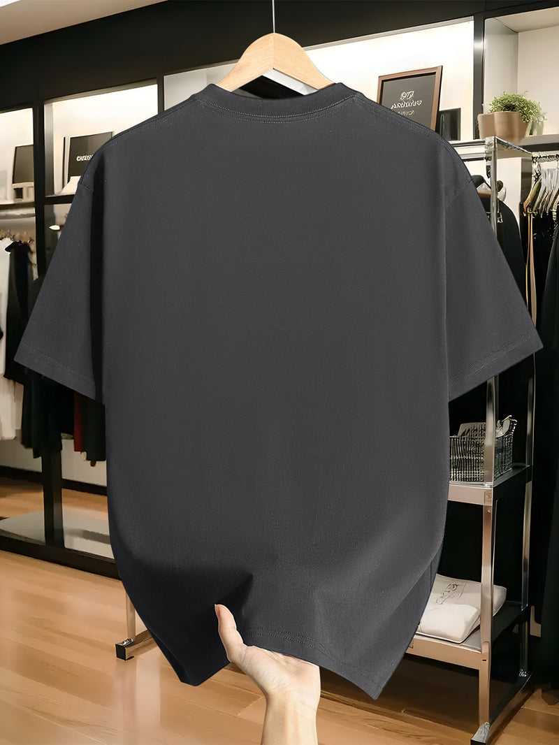 200 Grams of 100% Pure Cotton Short-Sleeve T-Shirt.