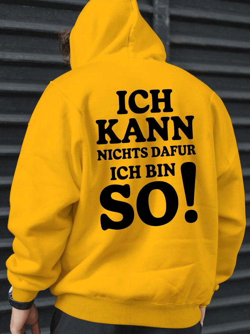 Graphic Men's Hoodie Sweatshirt.