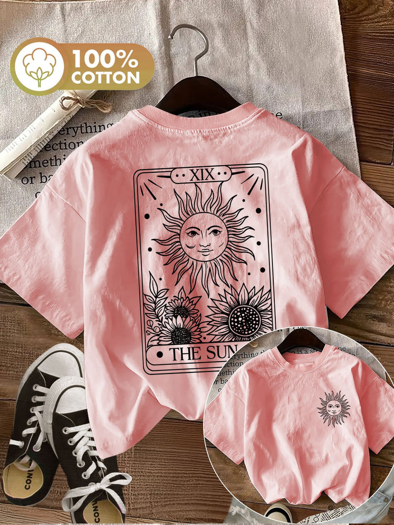 Women's Casual Top Hand-Painted Style.