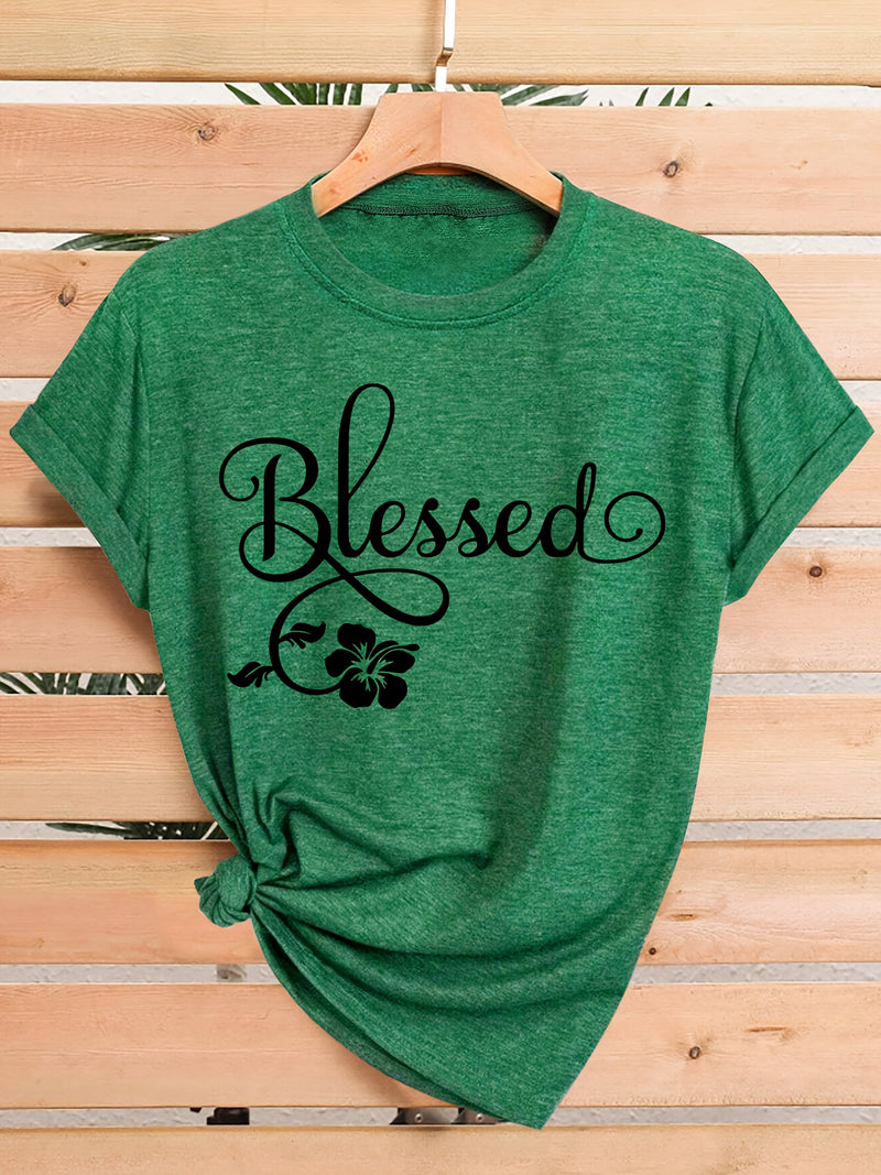 Women's Casual Short Sleeve T-Shirt.