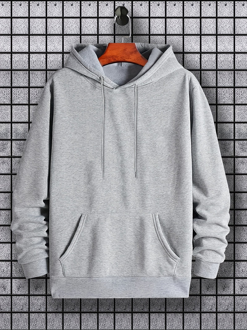 Men's Casual Pullover Hooded Sweatshirt.