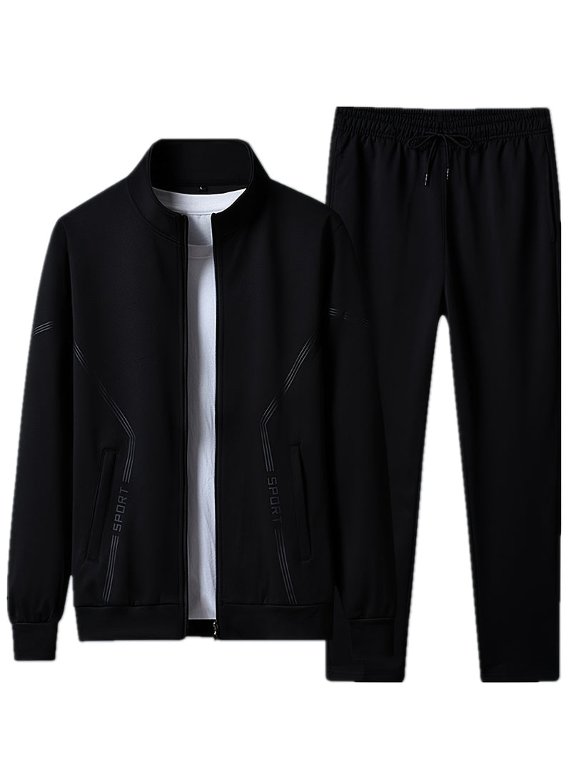 Men's Sportswear Set for Spring And Autumn Casual Outfit.