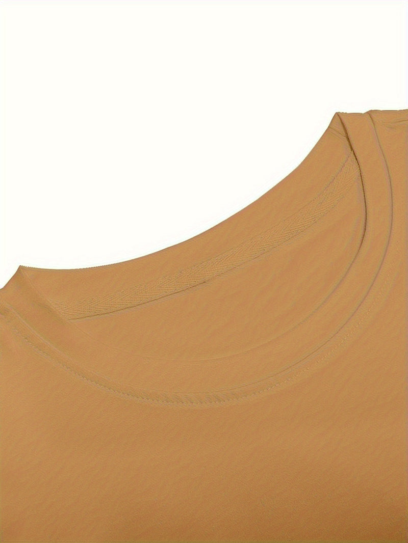 Men's Graphic Print Round Neck Short Sleeve, a Gift for Boyfriends.