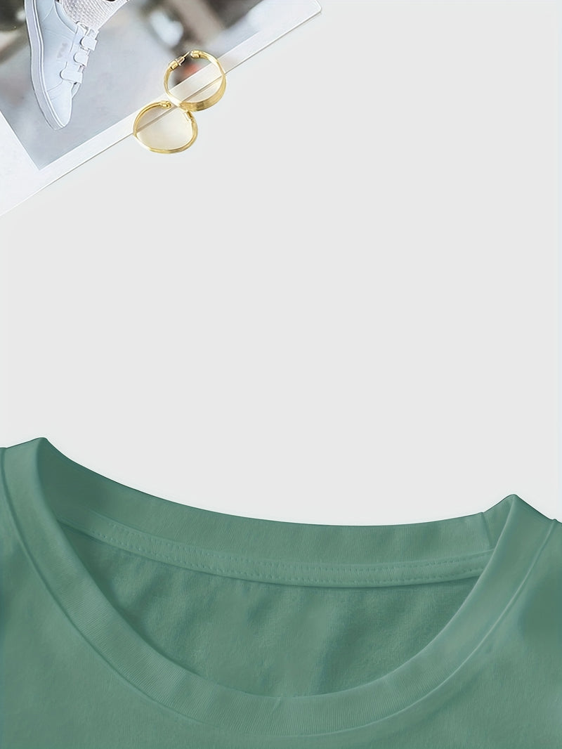 Women’s Casual Short Sleeve T-Shirt.