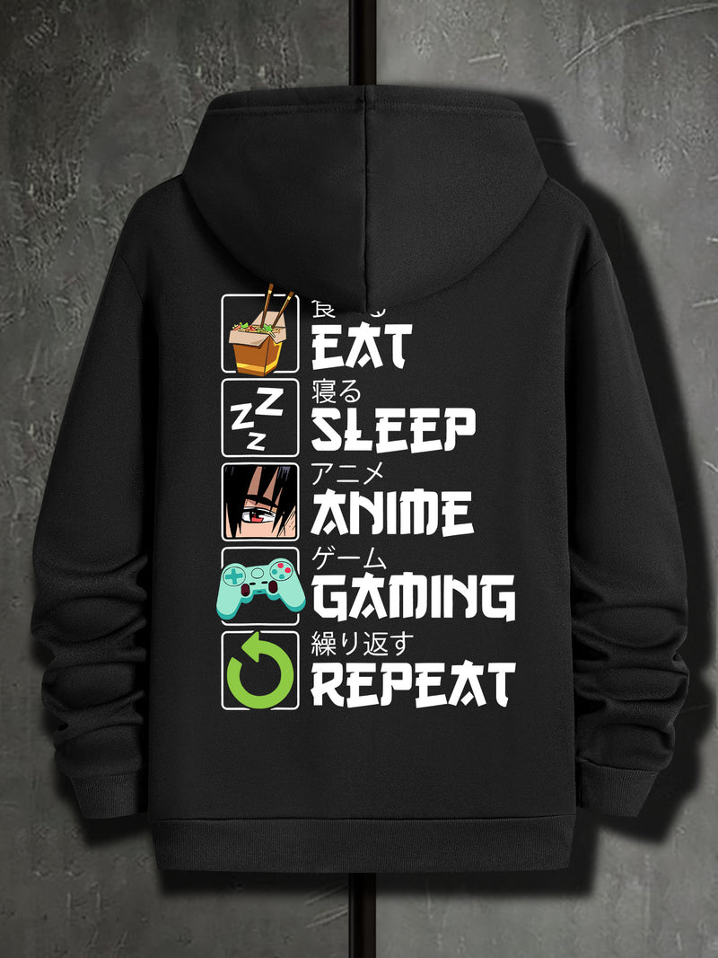 Men’s Hooded Sweatshirt New Spring/Autumn Printed Hoodie.