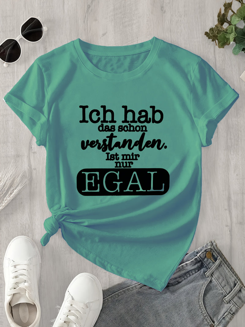 Women's Graphic Print T-Shirt.