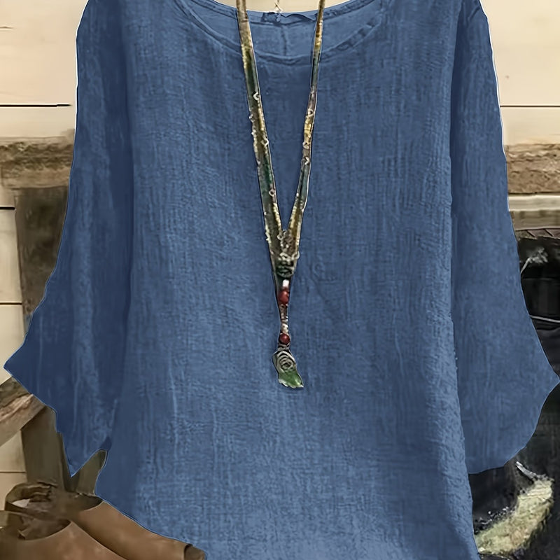 Oversized Casual Women'S T-Shirt.
