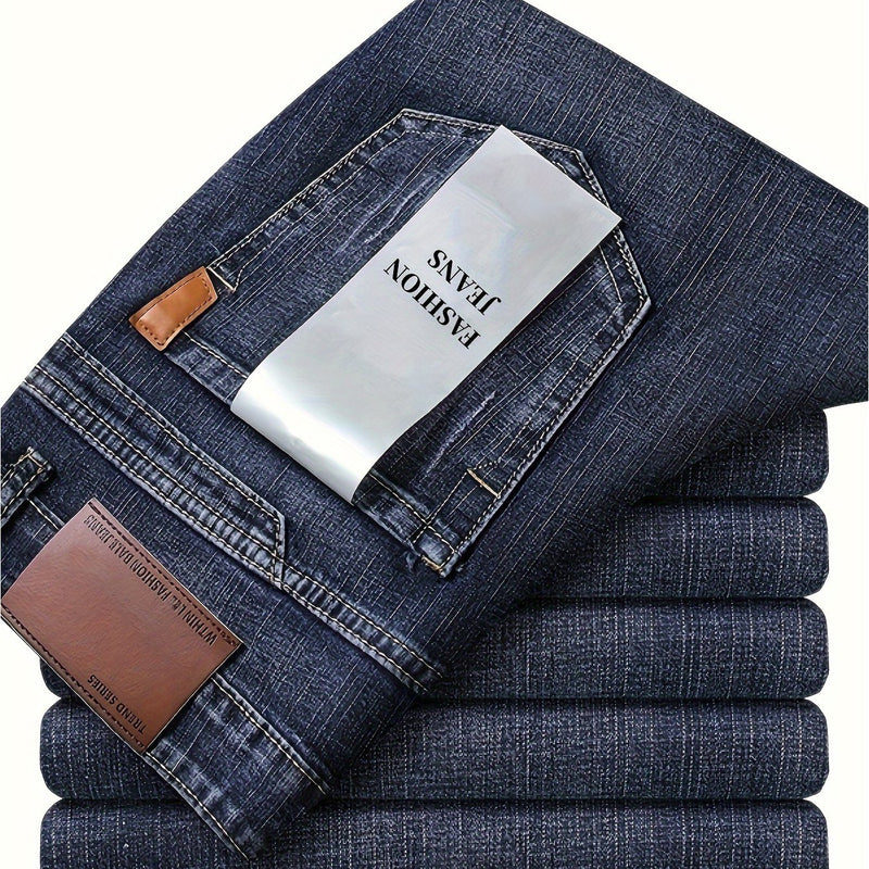 Men's Jeans Seasonal Fashion Classic Straight Leg Pants.