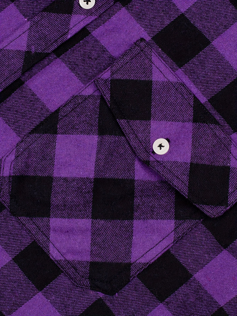 3pcs Men's Plaid Shirts with Top Lapel Long Sleeve.