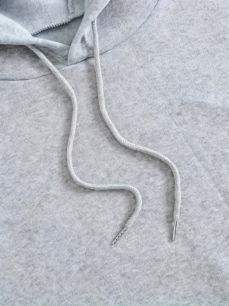 Women's Casual Hoodie, Winter Hooded Pullover with Drawstring Pockets.